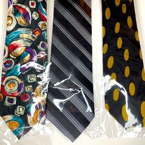 BUY 1 GET 2 FREE! NEW Brand Name Men’s Neck Tie 100% Silk